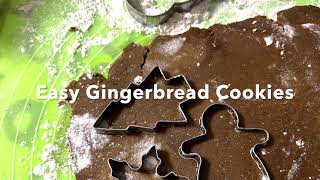 Easy Gingerbread Cookies for this Christmas Season 香喷喷 甜滋滋的圣诞姜饼人