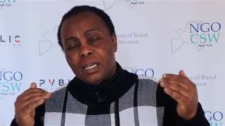 Julienne Lusenge - Media Zone: Voices of Rural Women (#CSW62)