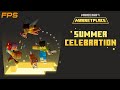 Dive into Summer Fun! Minecraft Marketplace Summer Celebration (PS4 Launch Trailer)