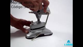 Morsa Mini Torno com Base de Sucção 50mm