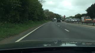 Whyke Roundabout, from Brighton A27, taking 3rd exit to Chichester, Driving Test Route Help