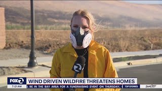 Corral Fire Update: Winds still whipping flames as Corral Fire grows to 12,500 acres
