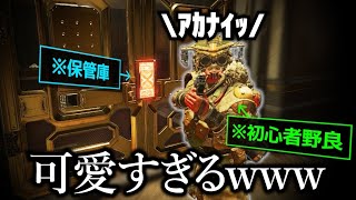 何も分からない初心者の野良ブラハが可愛い過ぎたw【APEX】