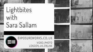 Lightbites in conversation with Sara Sallam - Slideshow