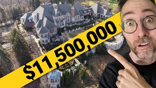 Inside the MOST EXPENSIVE home in Michigan - Mega Mansion Tour