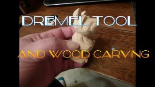 Using a dremel to carve