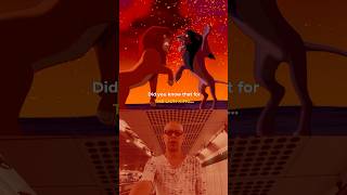 Did you know that for THE LION KING...