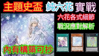 遊戲王Master Duel[2025/1/20]六花 VS 六花 / 魔式甜點 / 聖像騎士 | 主題史盃