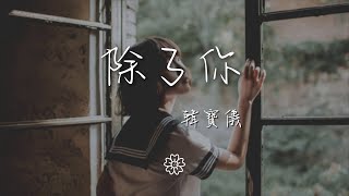 韓寶儀 - 除了你『告訴我 如果這一生』【動態歌詞Lyrics】