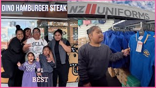 HOW EXPENSIVE ARE NZ SCHOOL UNIFORM ? Checking out Dino Hamburger.