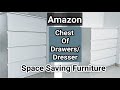 AMAZON Chest of Drawers Assembly 2020 | Makeup Organiser | Modern Dresser | DIY Furniture