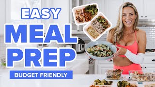My Healthy + Easy Meal Prep to Lose Weight (on a budget!)
