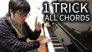 1 Trick to Learn All Major and Minor Chords on Piano