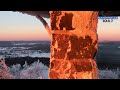 live aus dem fichtelgebirge der sonnenaufgang auf dem kösseineturm