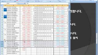 [주식강의] 바다나라교육_세력주 공개_2012년08월27일_씽크풀 교육