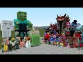 ALL MINECRAFT MOBS VS ALL POPPY PLAYTIME CHAPTER 3-1 MONSTERS In Garry's Mod!