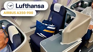 Lufthansa's BEST Business Class? | Lufthansa Airbus A350-900 | Montréal to Munich | Full Experience