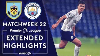 Burnley v. Manchester City | PREMIER LEAGUE HIGHLIGHTS | 2/3/2021 | NBC Sports