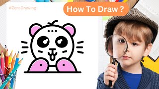 How to draw panda