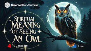 Spiritual Meaning of Seeing an Owl | Wisdom, Hidden Truths & Messages from the Spirit Realm