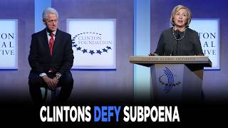 Bill And Hillary Clinton REFUSE To Testify In Epstein Inquiry | TRENDING