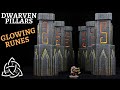 DIY Dwarven Pillars with GLOWING Runes for Dungeons & Dragons