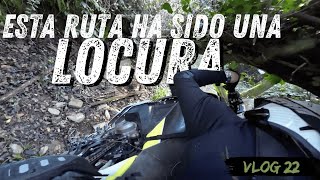 Ruta de muchas LIADAS y acampamos EN LA LLUVIA. De ruta con la NORDEN vs ENDURO BIKE, onboard Ep.22