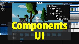 OpenGL Game Engine ImGui | Component UI