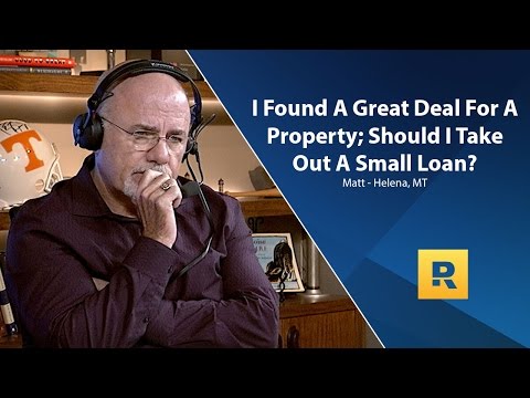 I Found A Great Deal On A Property; Should I Take Out A Loan To Buy It? I Found A Great Deal On A Property; Should I Take Out A Loan To Buy It?