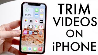 How To Trim Videos On iPhone!