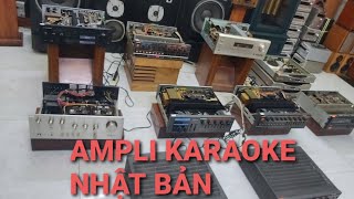 ampli karaoke nhật bản,giá  rẻ hay cho các bác sưu tầm về  vừa  nghe nhạc vừa hát karaoke 0985543279