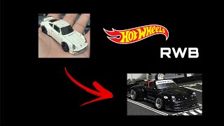 RESTORATION!!! Hotwheels porche 934 RWB