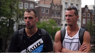 Meet Stefan Basta and Lazar Kolaric, history makers for Serbia | #EuroBeachVolley 2018