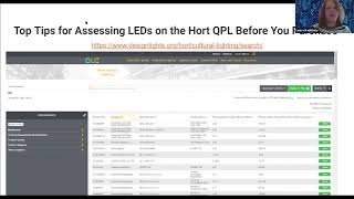 Michigan Best Practices for Cultivating Cannabis with Efficient LED Lighting - Using DLC's Hort QPL