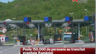 Peste 150.000 de persoane au tranzitat granițele României