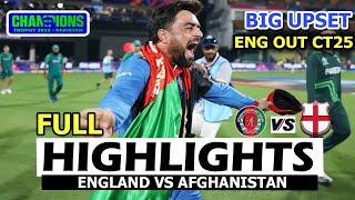 England Vs Afghanistan Full Highlights | Icc Champion Trophy | Match Highlights | Eng Vs Afg