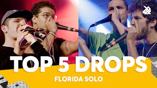 TOP 5 DROPS | Florida Beatbox Battle 2020 | SOLO CATEGORY