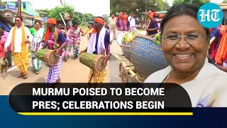 Droupadi Murmu as India’s 15th Prez? Celebrations galore in Odisha, ‘proud’ kin await results