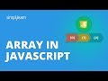 Array In JavaScript | JavaScript Array Methods | JavaScript Tutorial For Beginners | Simplilearn