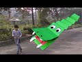 How to make Crocodile with MOVING jaws Easy || How to Make a Crocodile Paper Puppet Easy