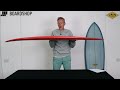 almond sandia fish surfboard review