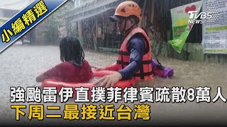 【圖文故事】強颱雷伊直撲菲律賓疏散8萬人 下周二最接近台灣｜TVBS新聞