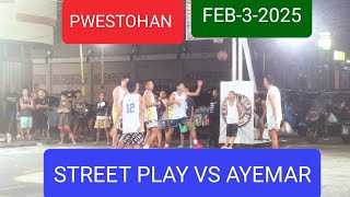 CARMEL L FERENAL is live! STREETPLAY VS AYEMAR #PHILIPPINES #BASKETBALL