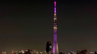 2023年6月7日 東京スカイツリー「雅」のライティング