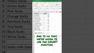 How to Count Cells That Contain Values in Excel