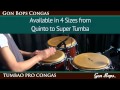 Gon Bops Tumbao Pro Series Conga Drums