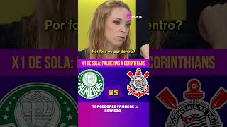 ALLIANZ PARQUE OU NEO QUÍMICA ARENA? PALMEIRAS OU CORINTHIANS? Esse debate será ETERNO! 🐷🟢⚫🦅 #shorts