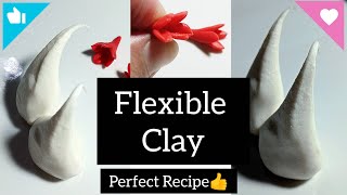 Flexible clay | Make cheap flexible Clay at home