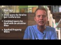 Recap On Queries - Developing Scalable Apps with Java