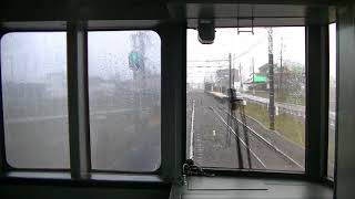 低速状態でのMH鳴らしてから加速！名鉄2207F2307号車奥田通過ミュージックホーンフル〆　動画No.2379